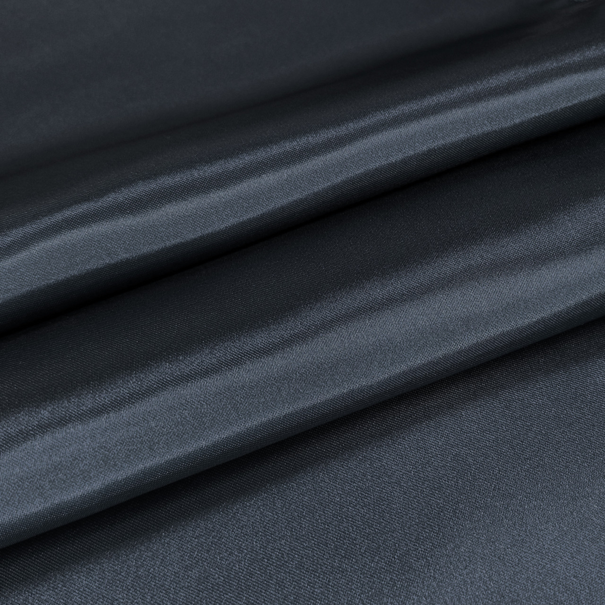 Black Satin Chic Cloth Napkins Set