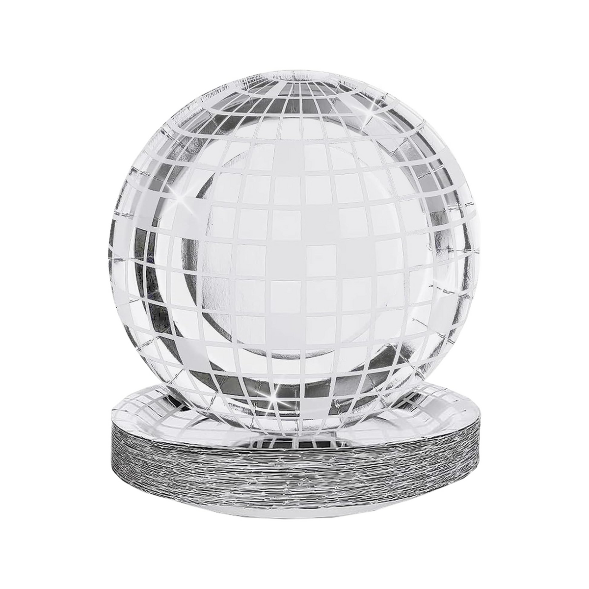 Groovy 70s Disco-Themed Party 7 Inch Paper Plates Set