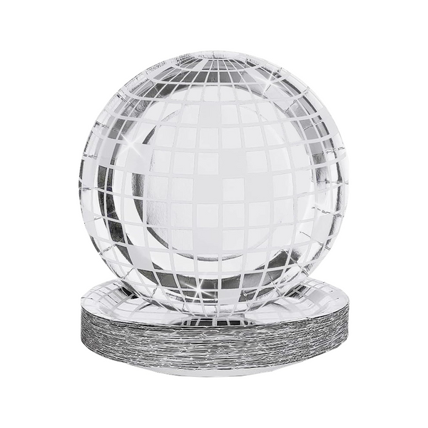 Groovy 70s Disco-Themed Party 7 Inch Paper Plates Set