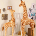 Load image into Gallery viewer, Giant Realistic Giraffe Plush Toy
