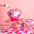 Load image into Gallery viewer, Heart-shaped Plastic Straw Cup
