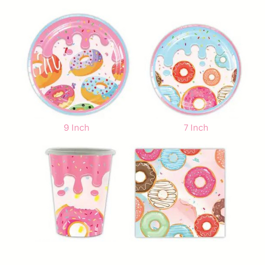 Candy Land Theme Birthday Party Tableware Set