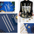 Load image into Gallery viewer, Golden Shimmer Paper Straws Set
