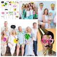 Load image into Gallery viewer, Flamingo Theme Party Photo Booth Props Set
