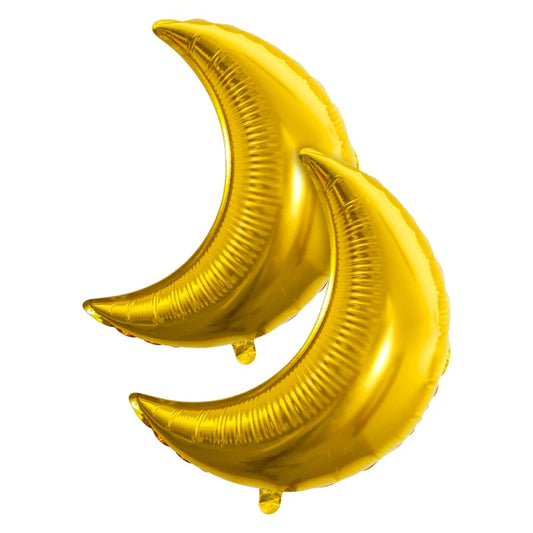 Jumbo Gold Crescent Moon