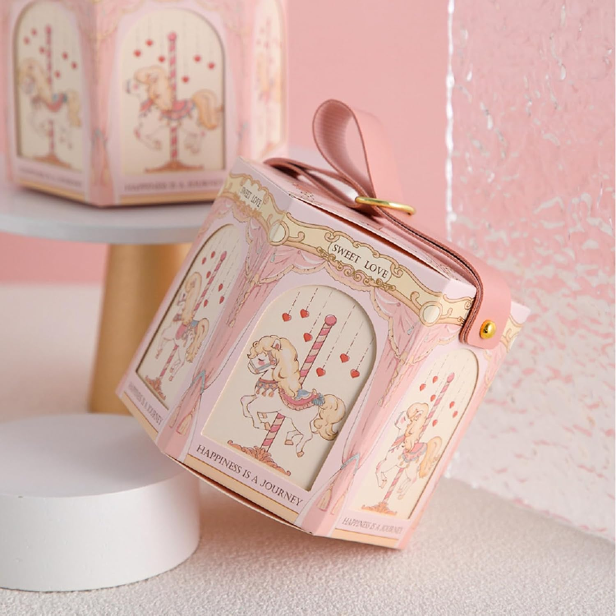 Carousel Theme Party Favor Candy Boxes