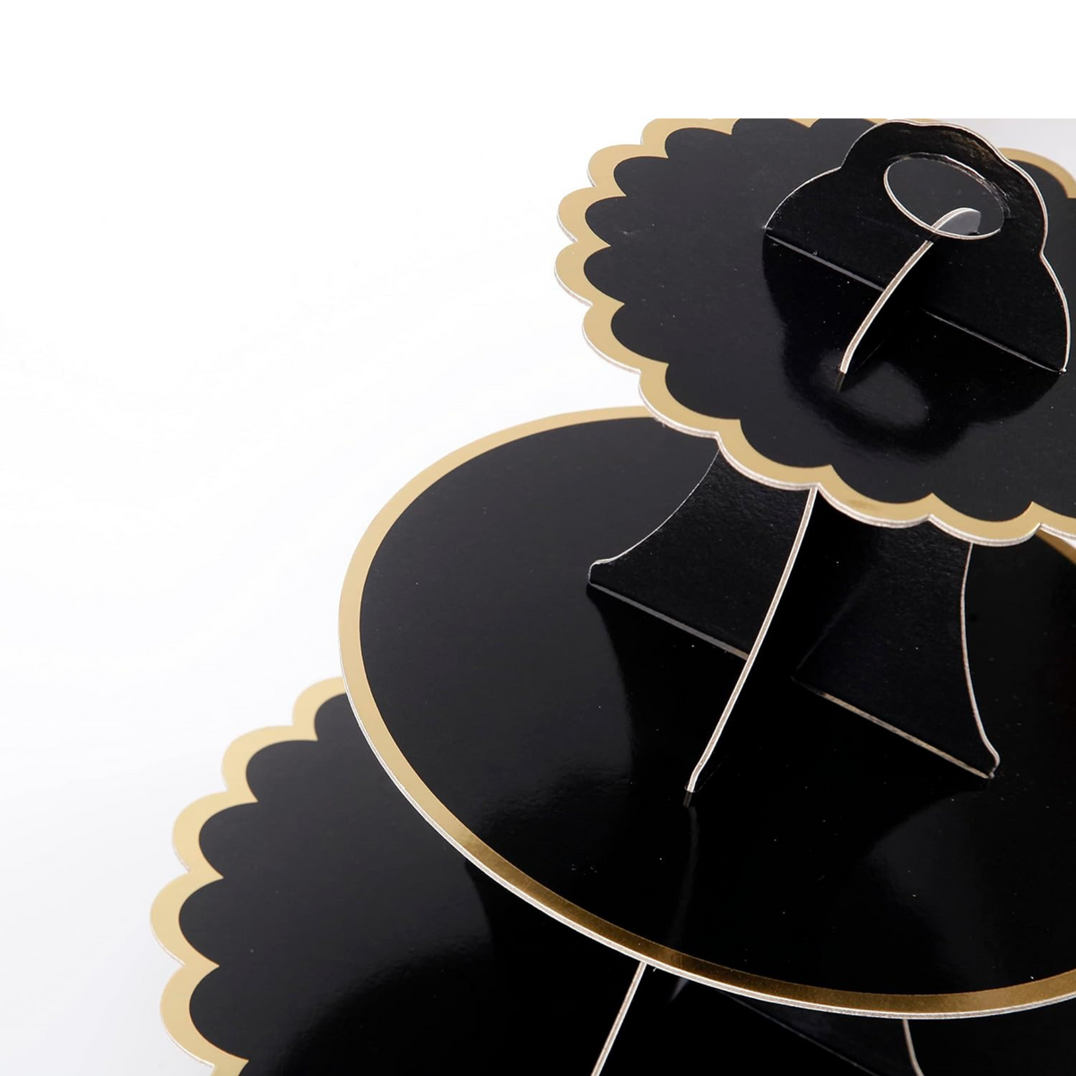 3-Tier Lace Trim Dessert Cupcake Stand