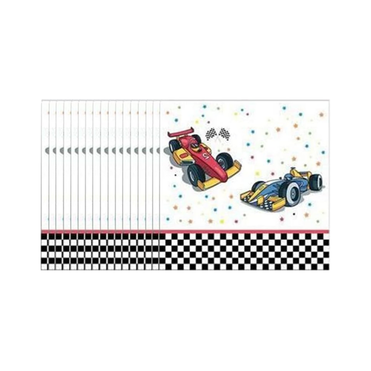 Racing Car Theme Party Paper Napkins Set