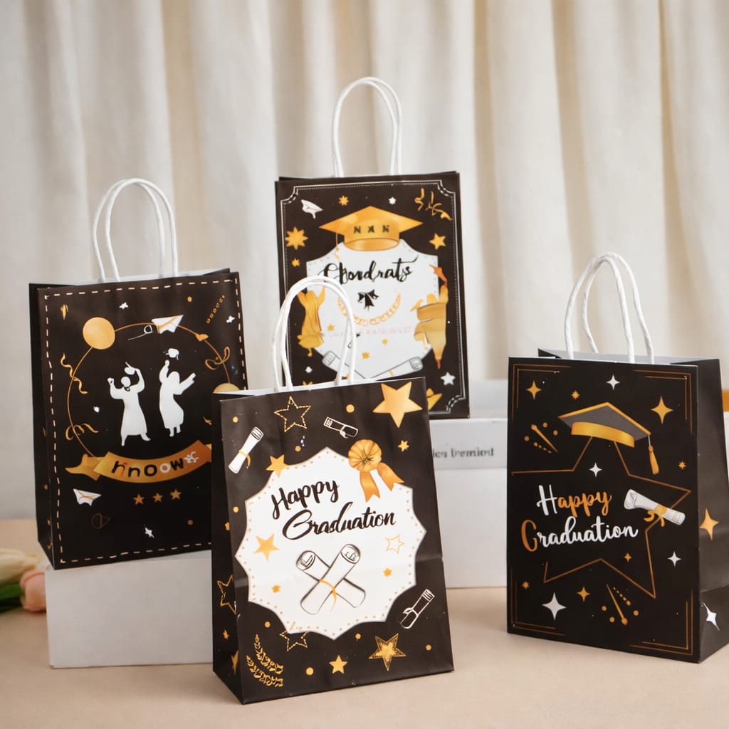 Graduation Party Gift Bags With Handles - 1 PC