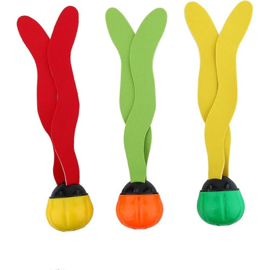 Intex 3pcs Seaweed Toy Underwater Swimming Pool Toy Grab Seaweed for Children Learning Swimming