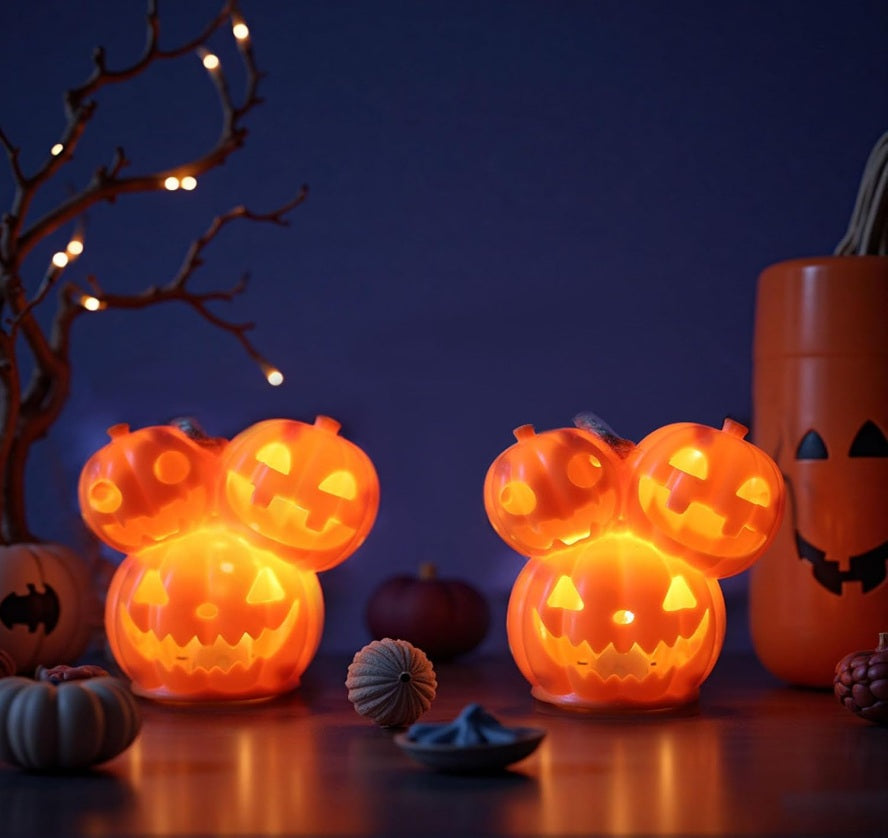 LED Light Mini Pumpkin Hanging Ornament