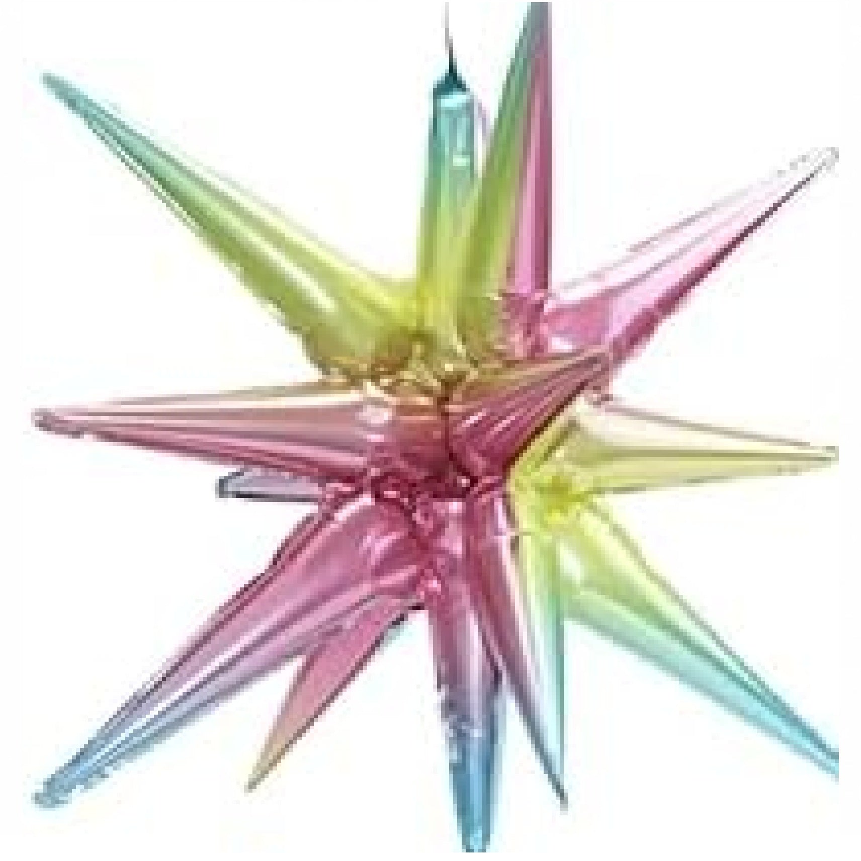 Starburst Spike Foil Balloon 27 Inch