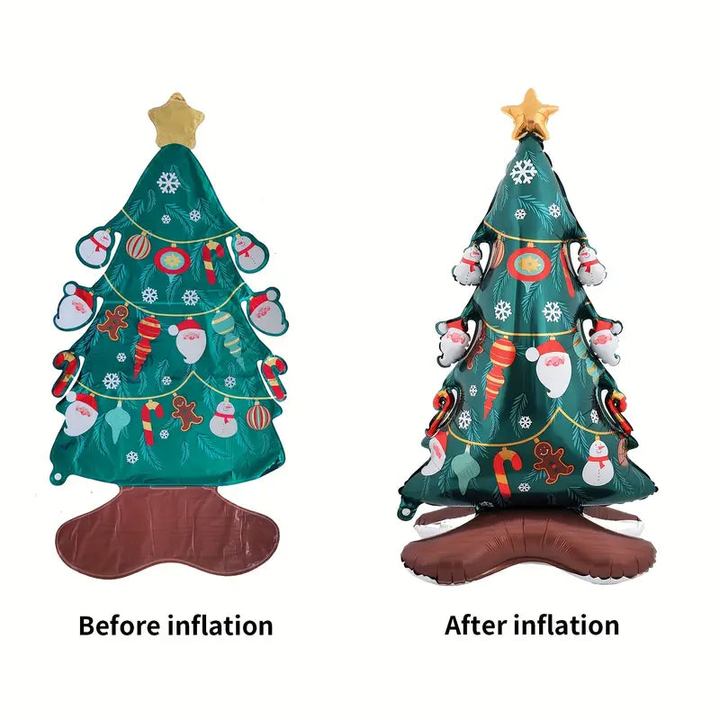 Christmas Tree Standing Foil Balloon 150*72 Cm