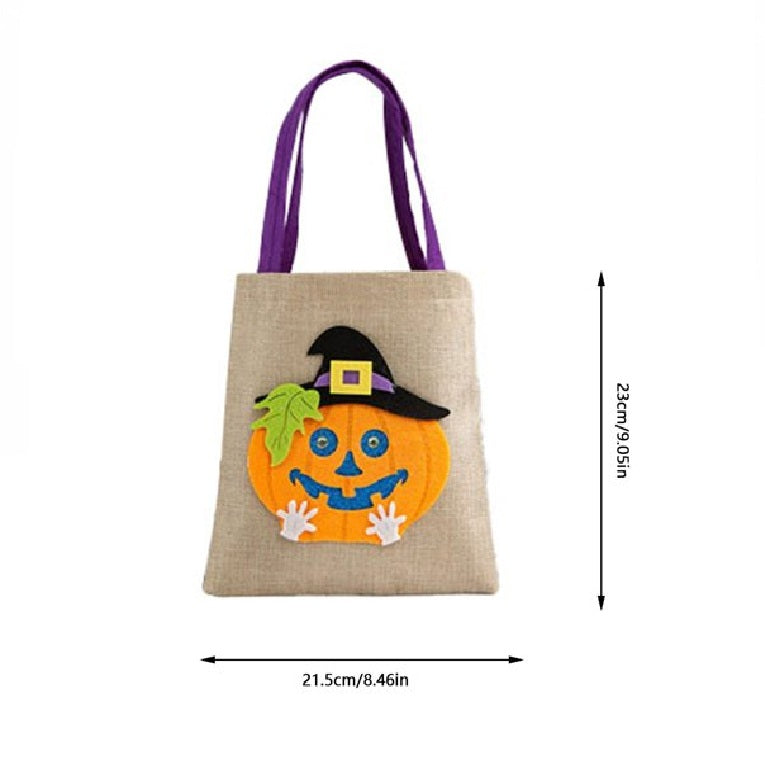Halloween Trick-or-Treat Gift Bags (Pumpkin)