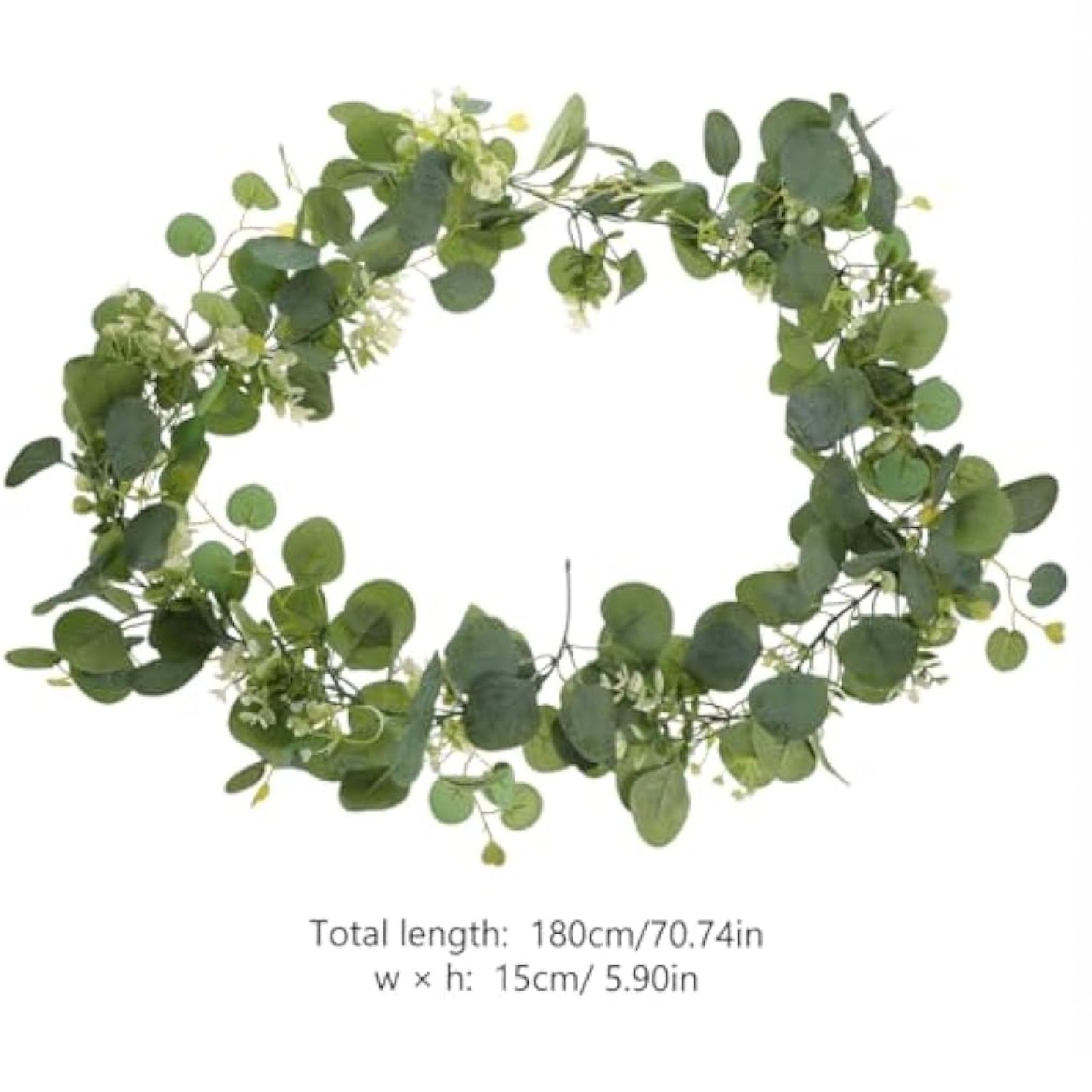 Artificial Eucalyptus Vine Garland