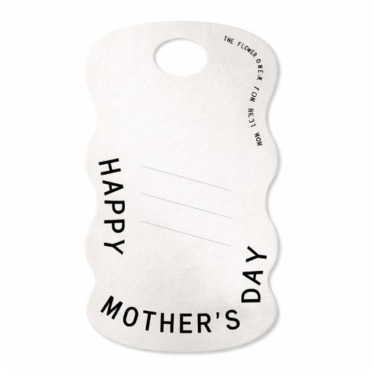 Mother's Day Wavy Card Flower Holder