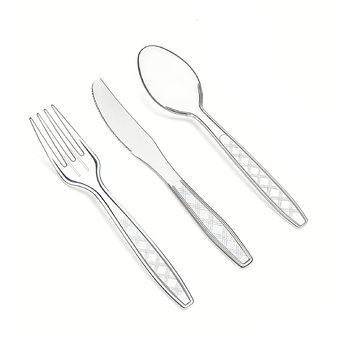 Transparent Cutlery 10pcs (Fork)