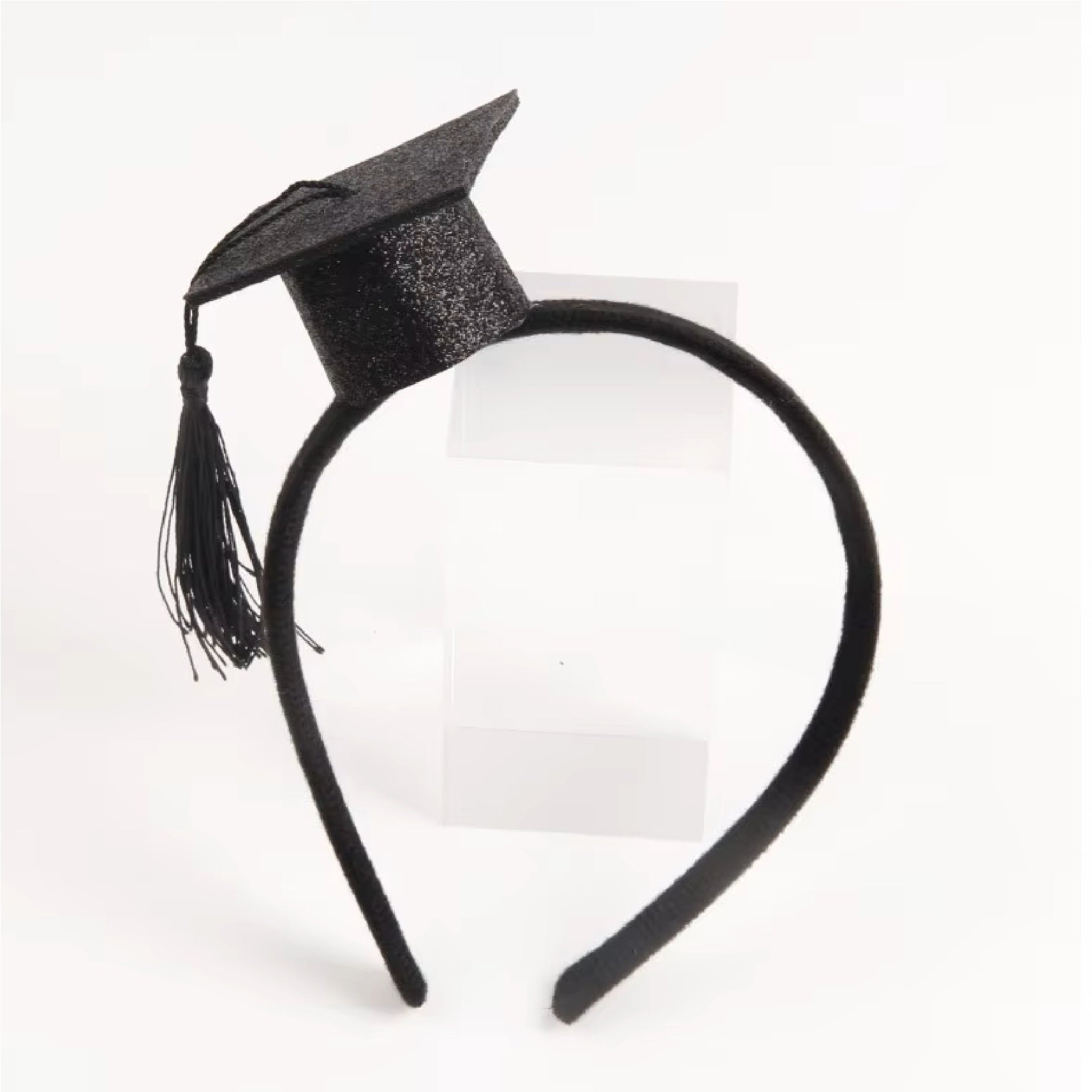 Graduation Headband Black Tassel