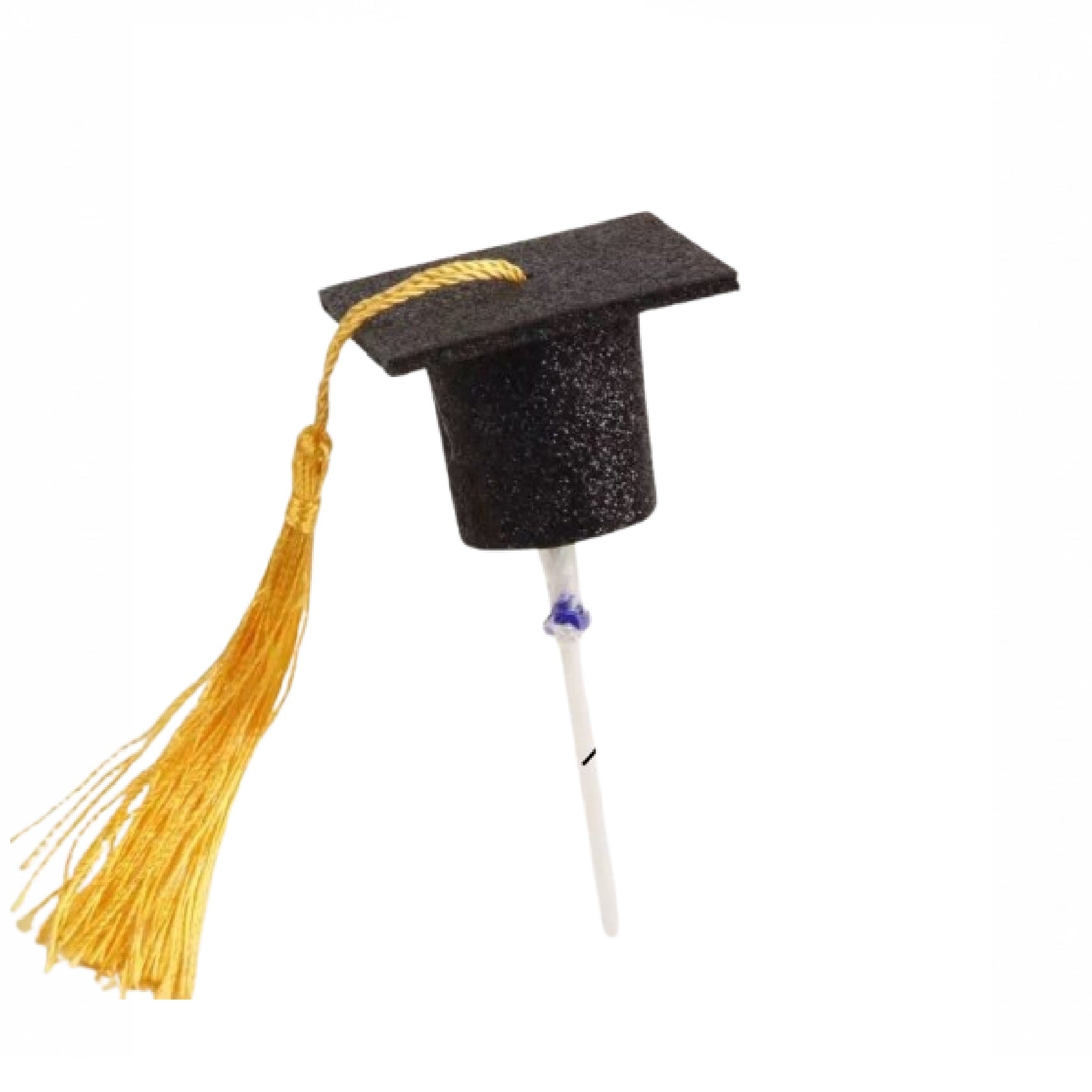 Graduation Cap Cake Topper Gold Tassel