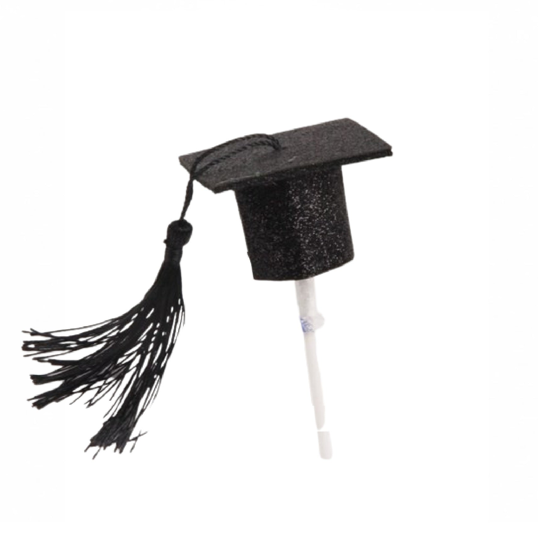 Graduation Cap Cake Topper Black Tassel