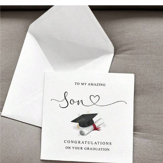 Congratulation Son Greeting Card