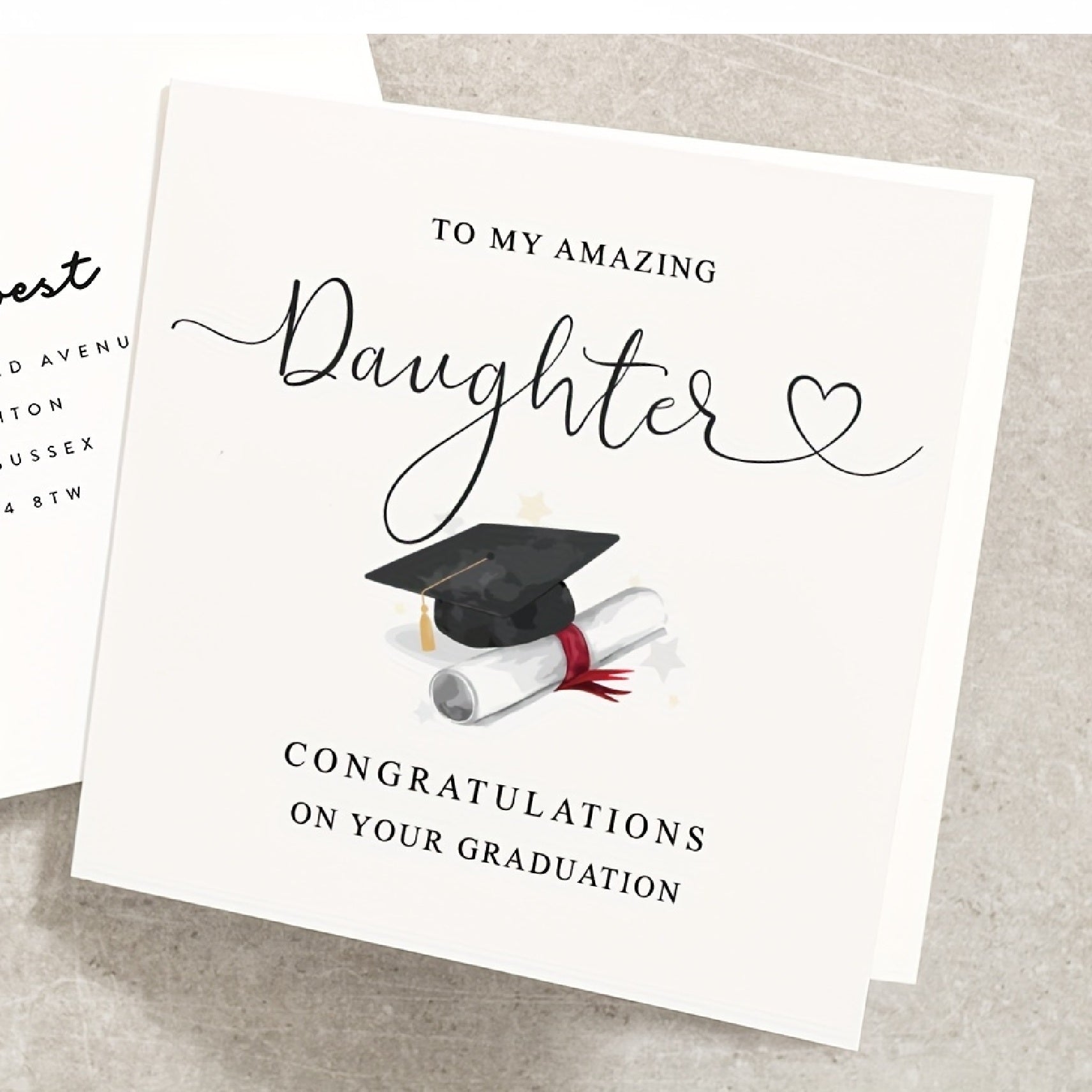 Congratulation Daughter Greeting Card