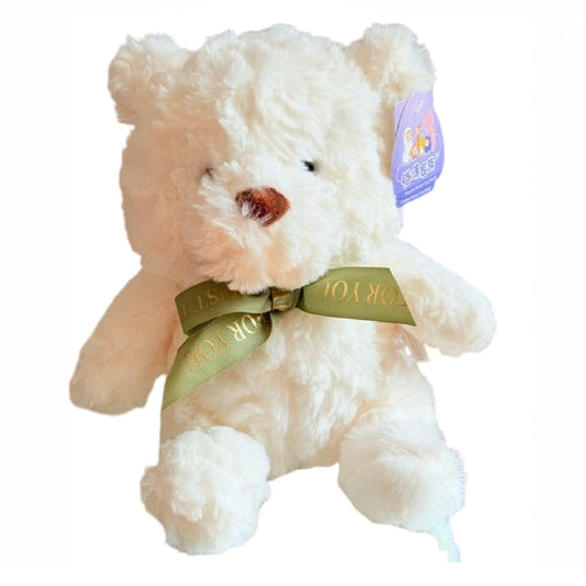 Charming Plush Teddy Bear White