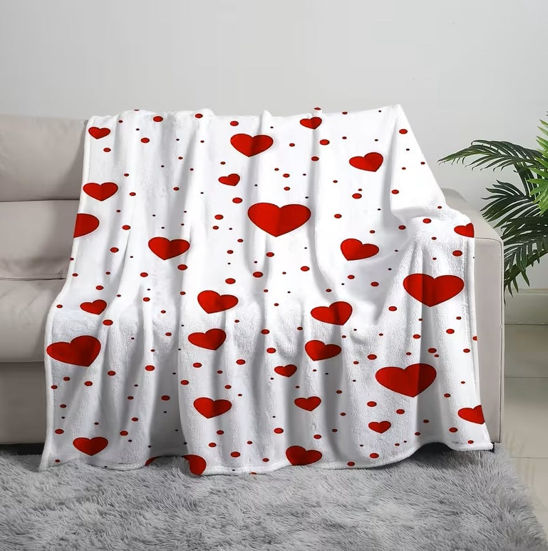 Red Heart Blanket