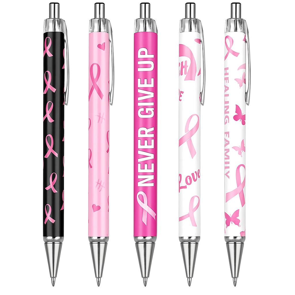 Pink October Push pen – Breast Cancer Awareness