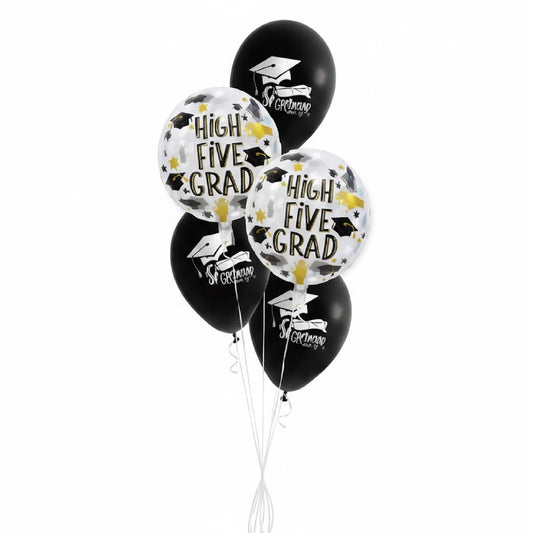 High Five Grad Balloon Set