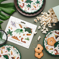 Load image into Gallery viewer, Dinosaur Adventure Party Paper Plates Set
