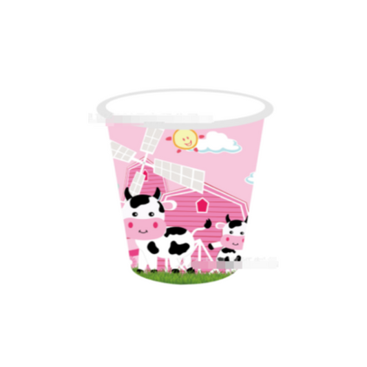 Farm Birthday Theme Paper Cups Set