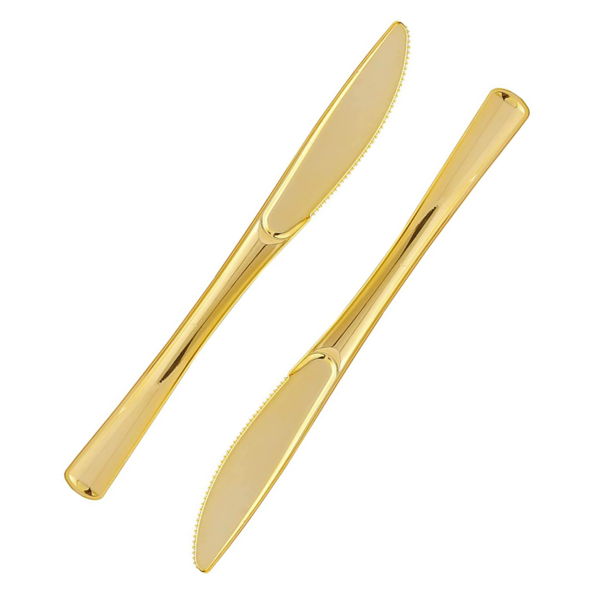 Gold Bridal Shower Decorations Cutlery Set (Knives)