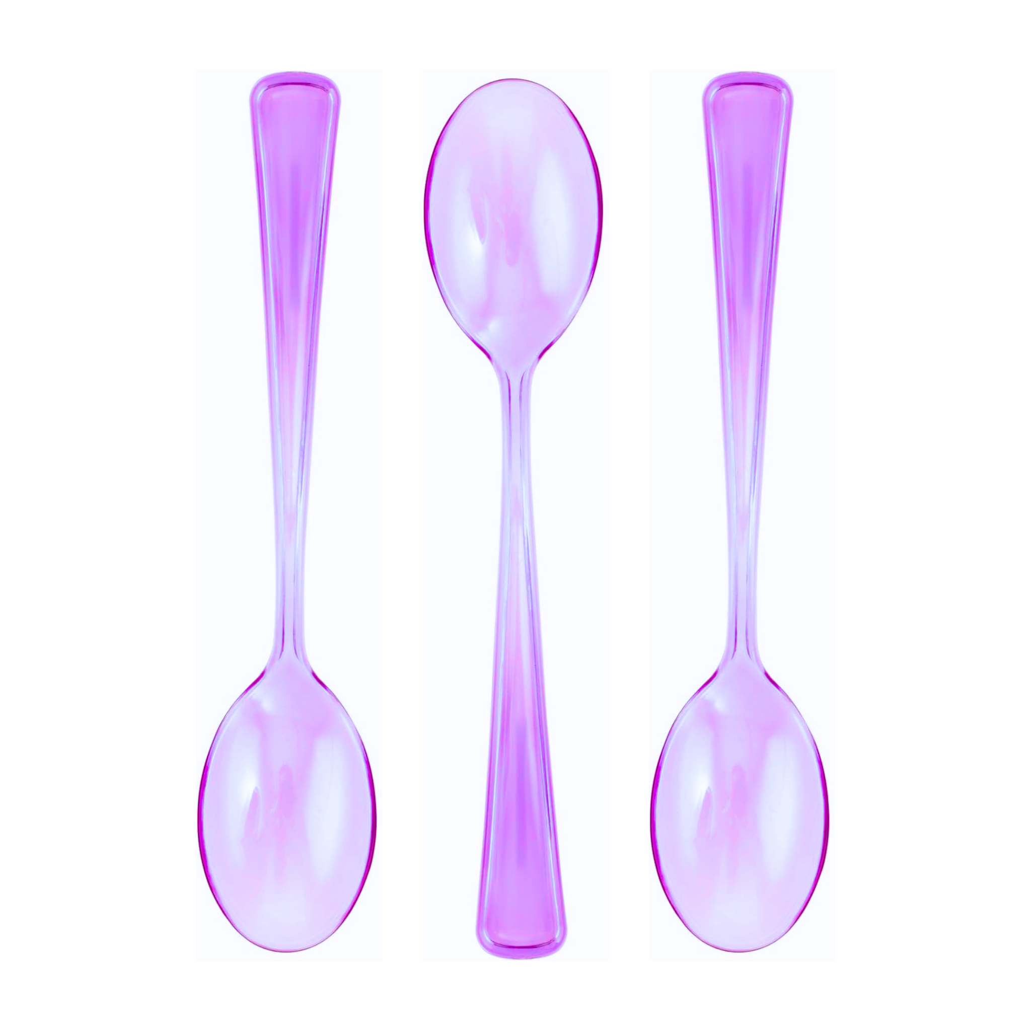 Neon Disco Party Theme Cutlery Set (Spoons)