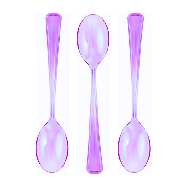 Neon Disco Party Theme Cutlery Set (Spoons)