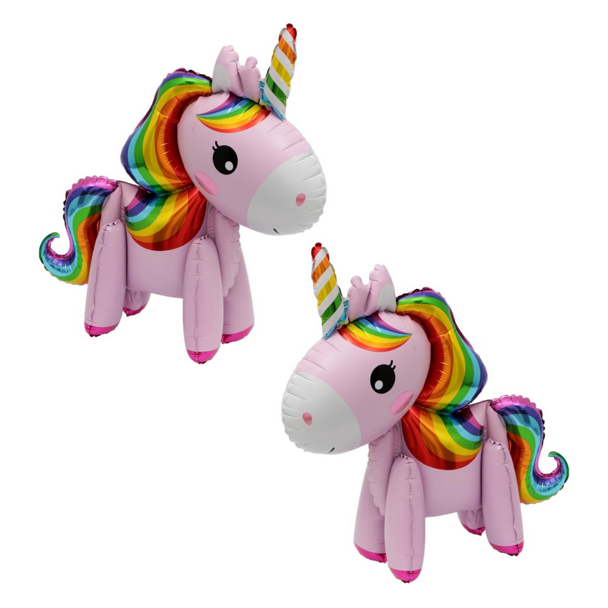 Self-Standing Unicorn Foil Balloon Pink