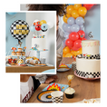 Load image into Gallery viewer, Racing Themed Cup Cake Toppers Set
