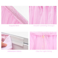 Load image into Gallery viewer, Pink Tulle Table Skirts with LED Lights
