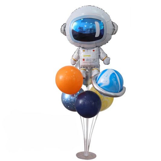 Astronaut Balloon Set with Balloon Stand
