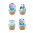 Load image into Gallery viewer, Boy or Girl Cake Cupcake Toppers Set
