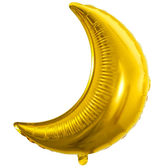 Jumbo Gold Crescent Moon