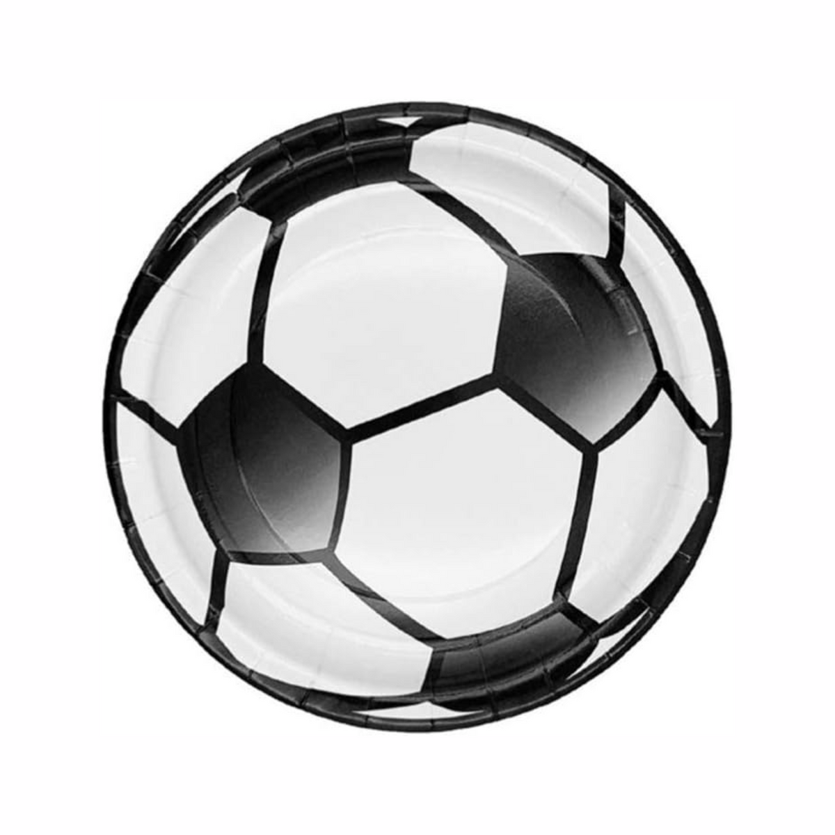 Football Theme Party 9 Inch Paper Plates Set