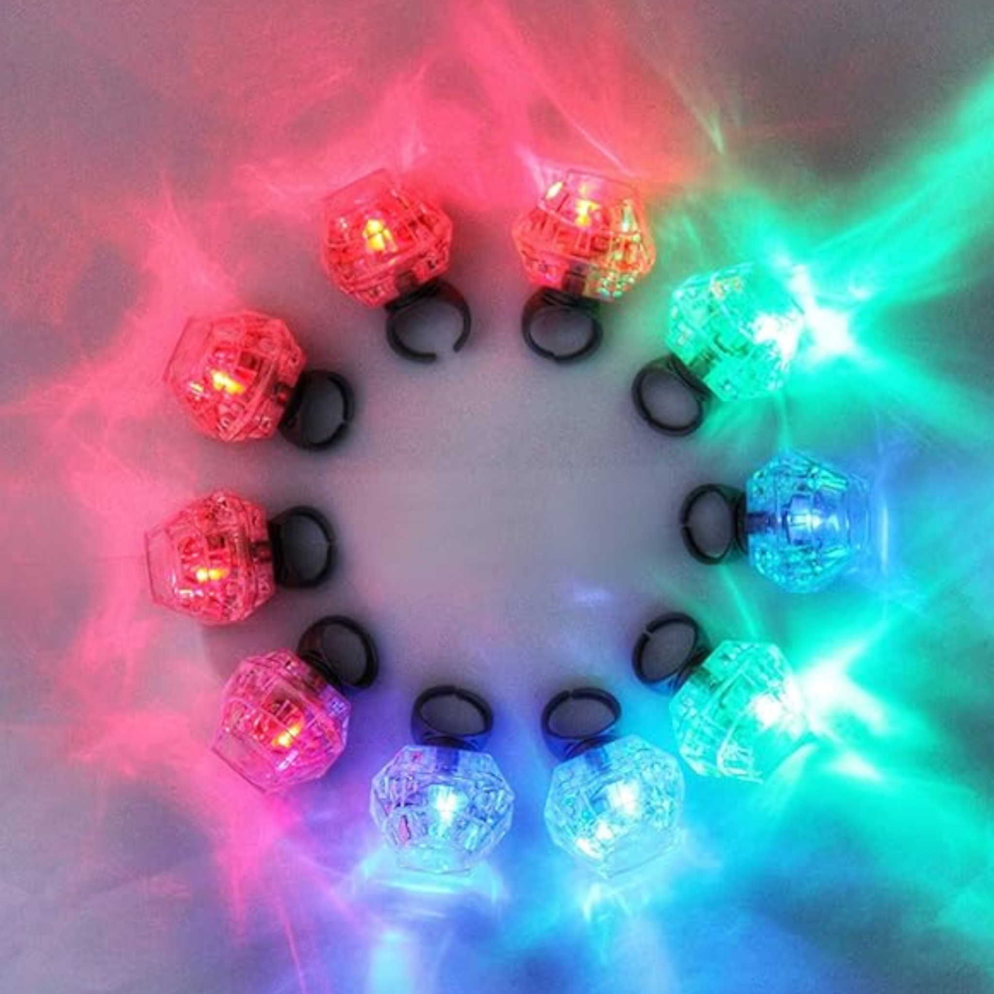 Bachelorette Party Light Up Rings