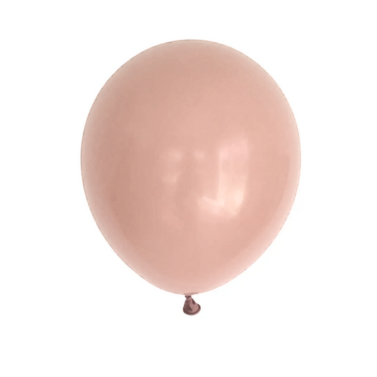 Helium 12 Inch Standard - Retro Balloons (Vintage Peach)