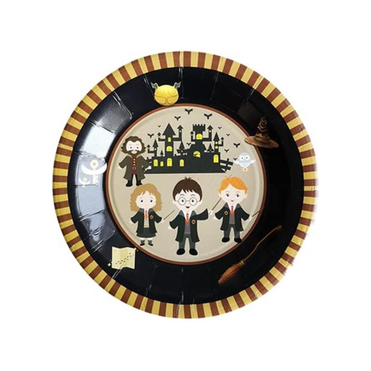 Harry Potter-Themed Party 7 Inch Paper Plates Set