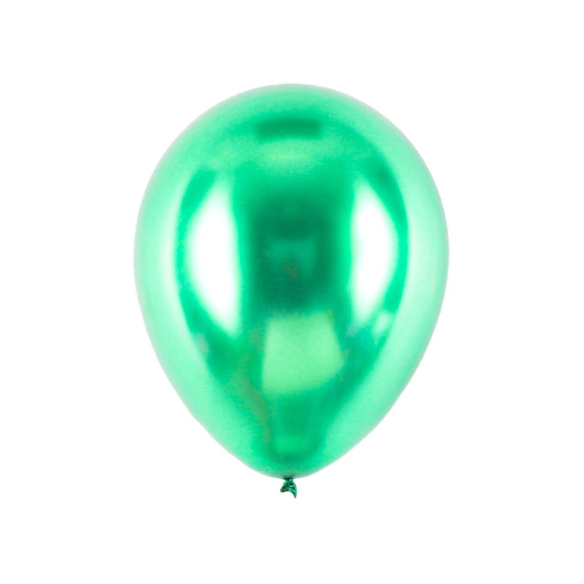 10 Inch Chrome Balloons (Green)