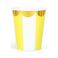 Load image into Gallery viewer, Carousel Stripe Party Theme Tableware Set (Yellow)
