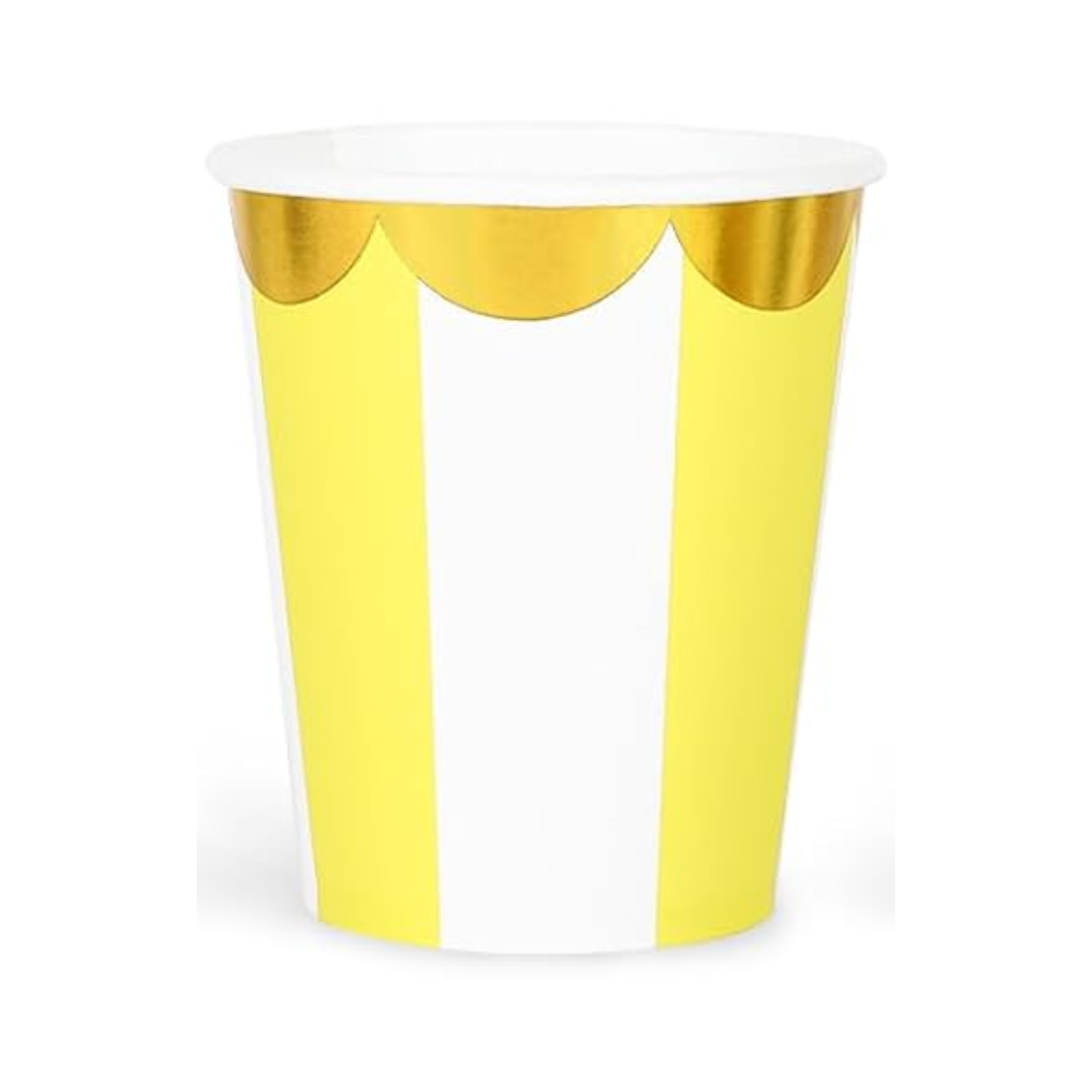 Carousel Stripe Party Theme Tableware Set (Yellow)