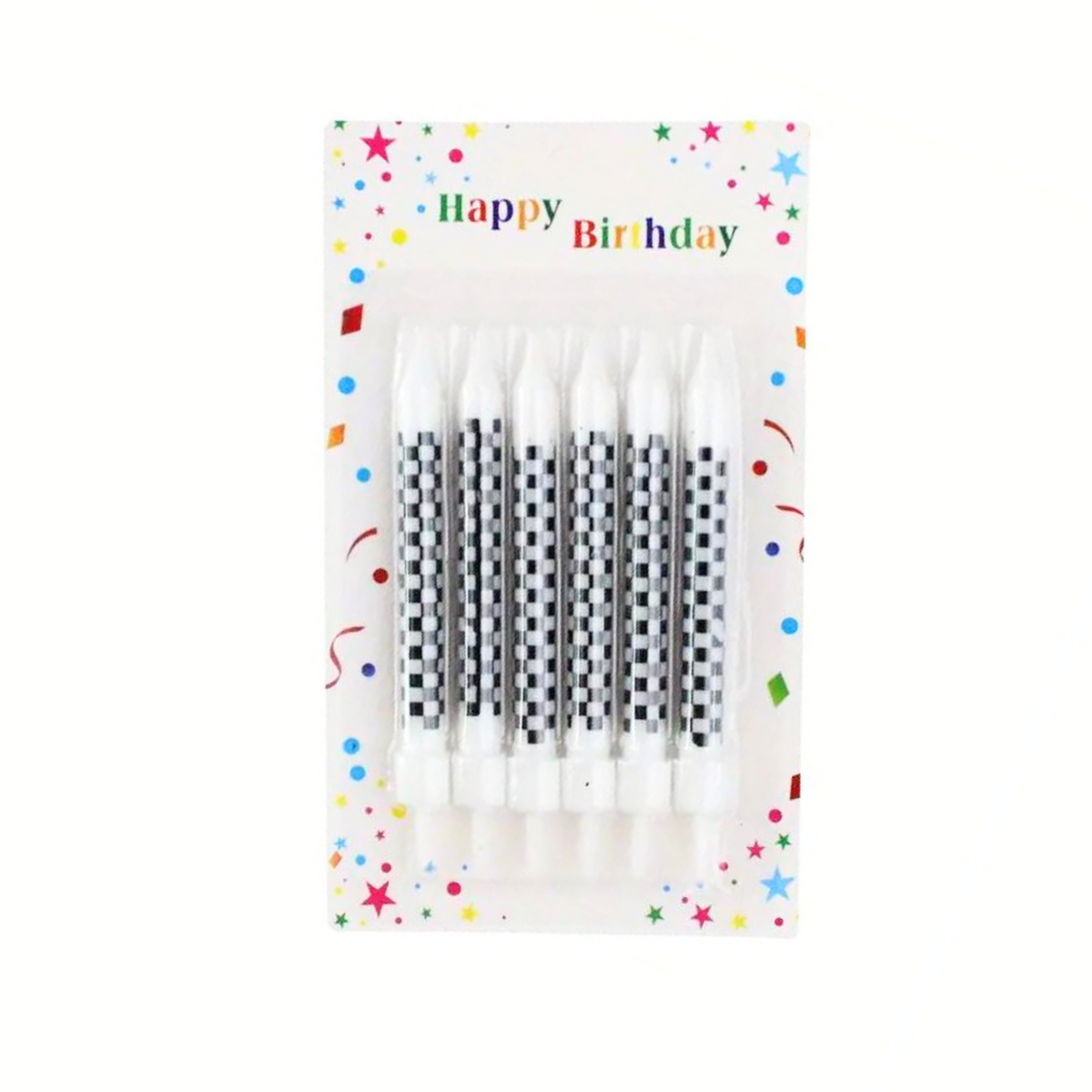 Racing Car Themed Birthday Candles