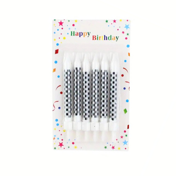 Racing Car Themed Birthday Candles